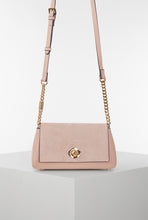 Load image into Gallery viewer, Delilah Blush Turnlock Evening Bag
