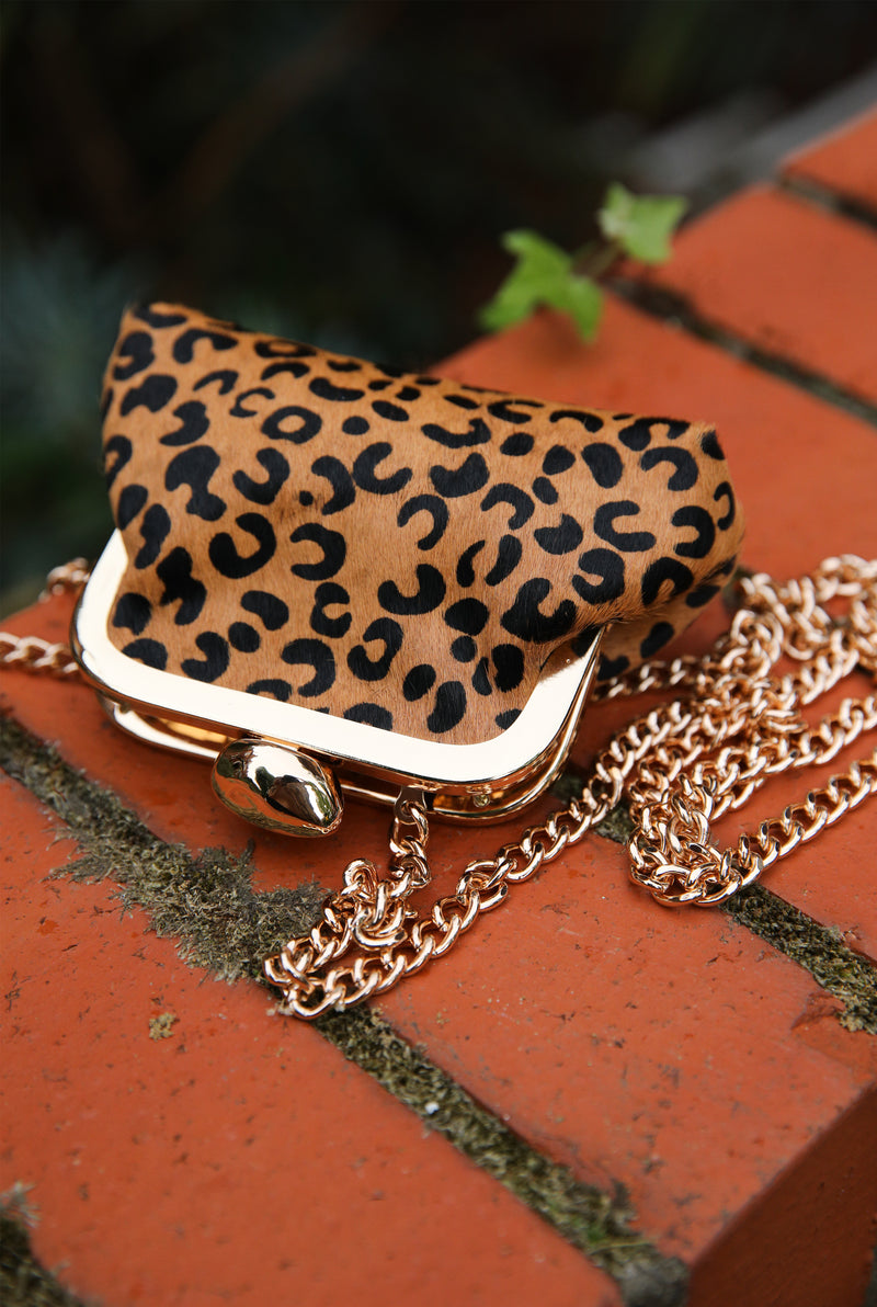 Eliza Cheetah Micro Bag