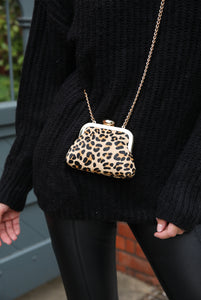 Eliza Leopard Micro Bag