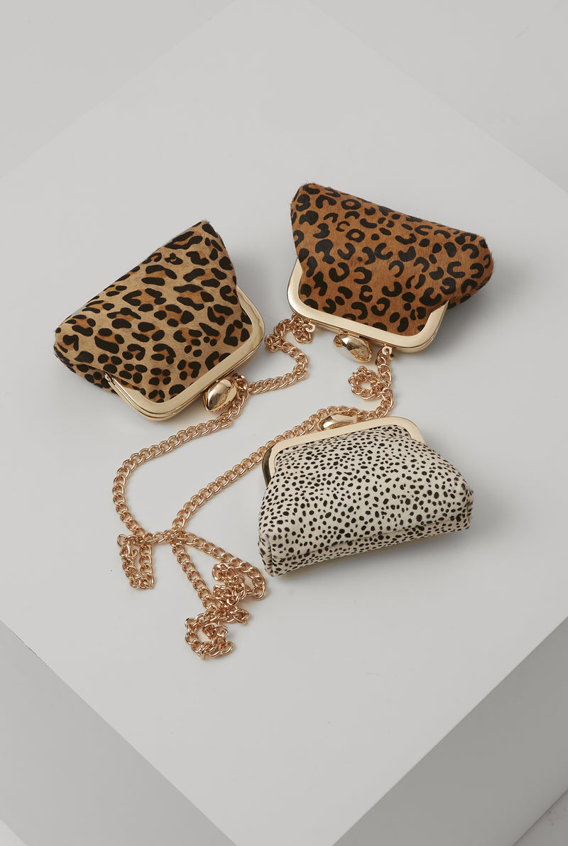 Eliza Cheetah Micro Bag