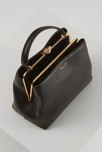 Louisa Black Frame Handbag