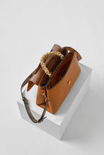 Load image into Gallery viewer, India Tan Rope Handle Crossbody Bag - Luella Grey
