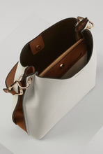 Load image into Gallery viewer, Phoebe White Molten Chain Hobo
