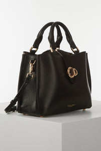 Rosie Black Gemstone Keeper Handbag