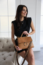 Load image into Gallery viewer, India Tan Rope Handle Crossbody Bag - Luella Grey
