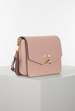 Load image into Gallery viewer, Vivienne Blush Molten Square Clasp Crossbody
